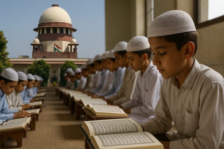مغربی بنگال مدرسہ ایکٹ پر نظرِثانی کی عرضی سپریم کورٹ نے خارج کی، ایک لاکھ روپے جرمانہ