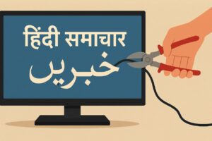 اردو الفاظ کے استعمال پر ہندی نیوز چینلوں کو وزارت اطلاعات کا نوٹس