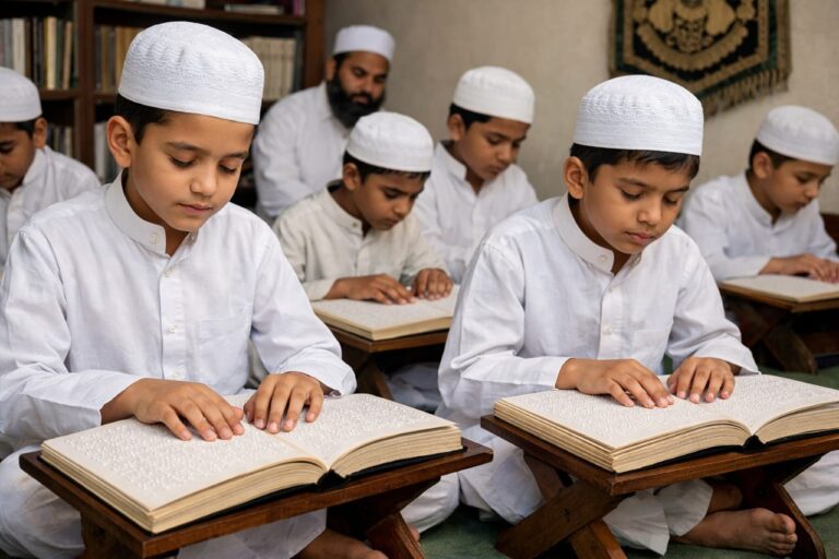 چنئی کا مدرسہ امدادیہ: نابینا بچوں کو بھیک سے تعلیم اور خودداری تک لانے کی جدوجہد