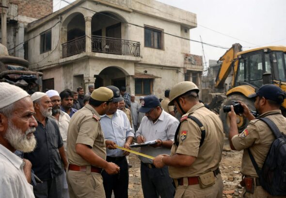 مرزا پور تبدیلیٔ مذہب کیس: جیل میں بند جم مالک عمران خان کے گھر کی پیمائش، مقامی مسلمانوں میں تشویش