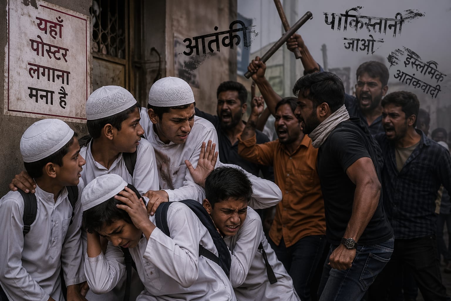 کیرالہ میں مدرسہ طلبہ پر وحشیانہ حملہ، اسلاموفوبک گالیوں اور تشدد کا الزام