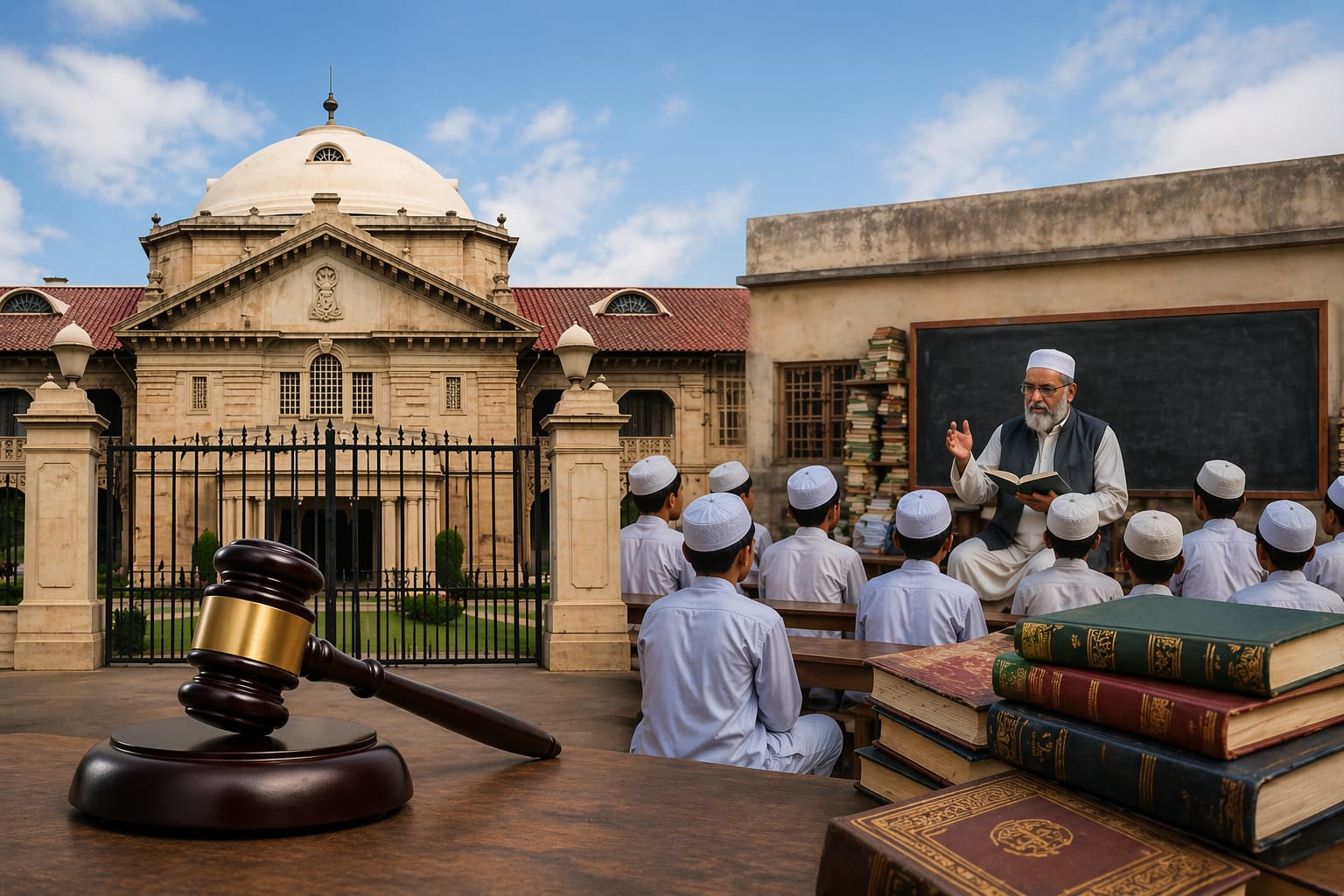 یوپی کے مدارس میں تنخواہوں کا بحران: الہ آباد ہائی کورٹ کا دو ماہ میں حل نکالنے کا حکم