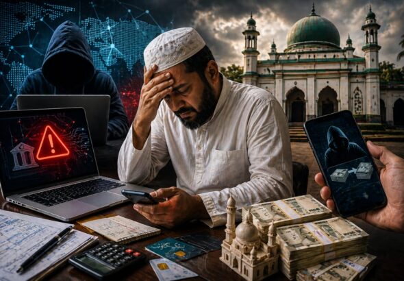 مدرسے کی مرمت کے نام پر بڑا فراڈ، سائبر ٹھگ 2.21 کروڑ روپے لے اڑے